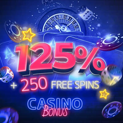 Bonus 125% + 250 free spins